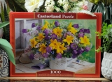 CASTORLAND 104642 BOUQUET OF LILIES AND BELLFLOWERS 1000 TEILE PUZZLE 